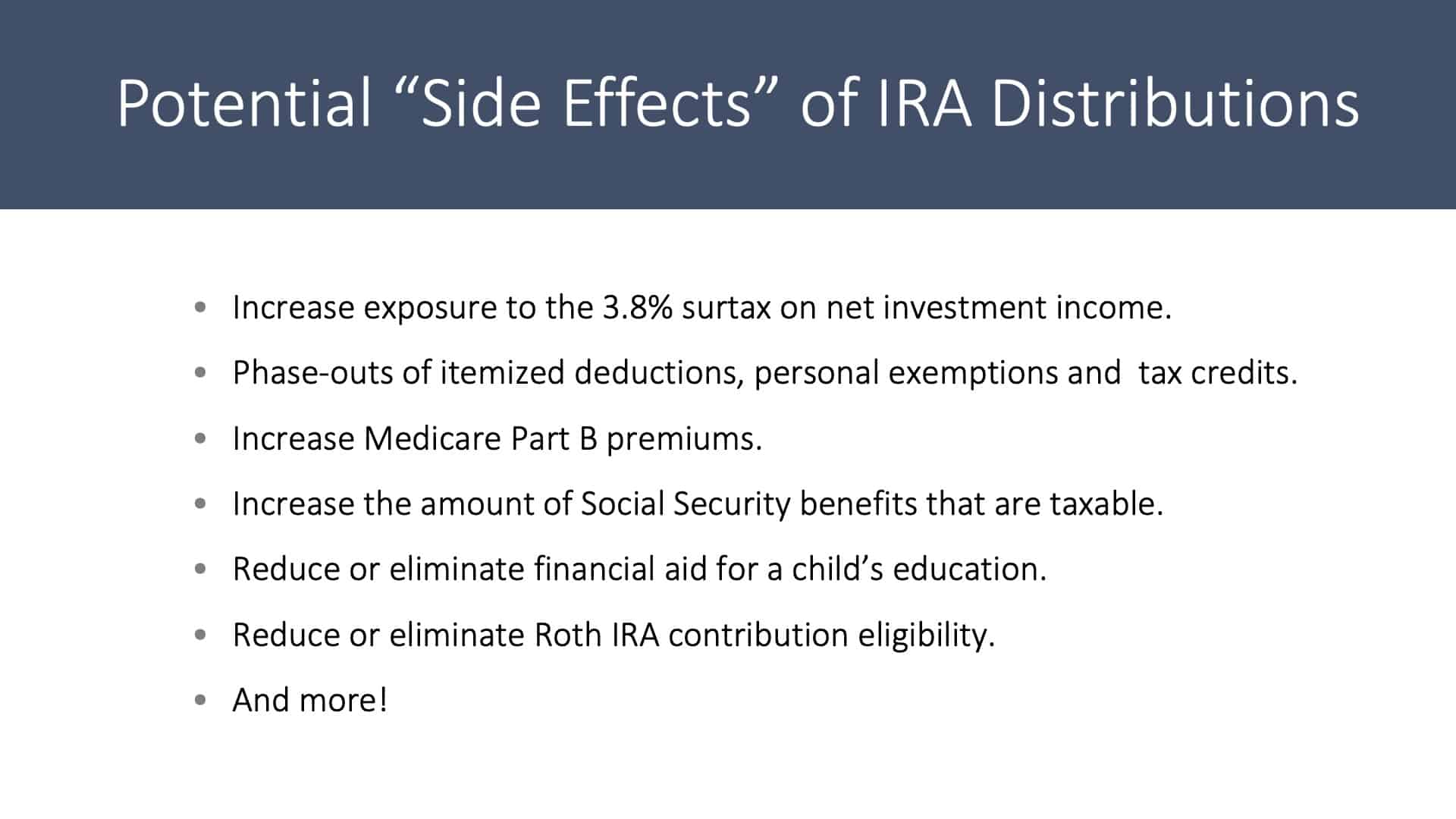 IRA Planning - Slide17