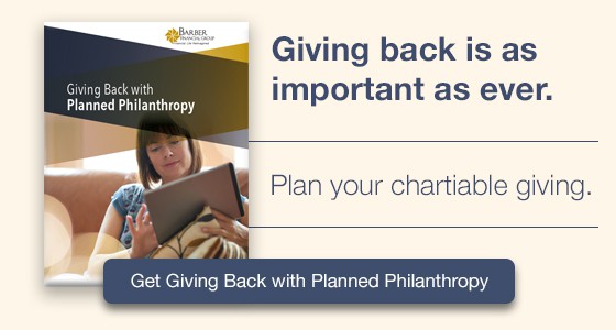 Give to Charity - Giving Back with Planned Philanthropy